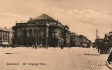 Postcard: Copenhagen tram line 10  at Kongens Nytorv (1915-1920)