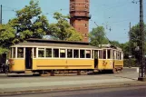 Postcard: Copenhagen tram line 19 with railcar 186 at Øresundsvej (1960-1964)