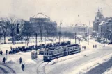 Postcard: Copenhagen tram line 7 at Kongens Nytorv (1915)