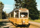 Postcard: Dortmund articulated tram 435 at Schleife Brackel (1985)