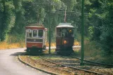 Postcard: Douglas, Isle of Man Manx Electric Railway with railcar 40 near Groudle Glen (2003)