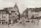Postcard: Dresden on König-Johann-Straße (1908)