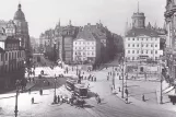 Postcard: Dresden on Pirnaischer Platz (1905)
