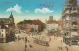 Postcard: Dresden on Pirnaischer Platz (1912)