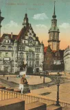 Postcard: Dresden on Schloßplatz (1911)