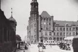 Postcard: Essen near Hauptpost (1925)