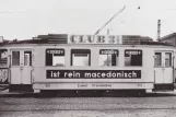 Postcard: Essen railcar 901 at the depot Betriebshof Stadtmitte (1928)
