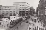Postcard: Essen tram line 2 on Kettwiger Straße (1928-1933)