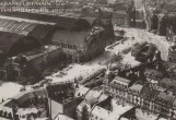 Postcard: Frankfurt am Main in front of Hauptbahnhof (1937)