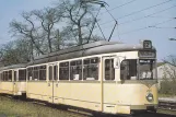 Postcard: Frankfurt am Main railcar 230 at Verkehrsmuseum (1987)