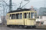 Postcard: Frankfurt am Main railcar 275 at Verkehrsmuseum (1957)
