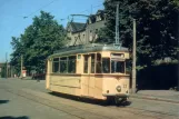 Postcard: Frankfurt (Oder) tram line 2 with railcar 33 on Heilbronner Straße (1971)