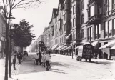 Postcard: Frederiksberg Main line  on Godthåbsvej (1906-1908)