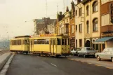 Postcard: Ghent tram line 2 with railcar 317 on Brusselse Steenweg (1972)