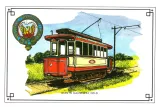 Postcard: Giant regional line GCT with railcar 9  (2006)