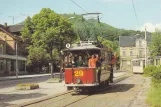 Postcard: Görlitz museum tram 29 at Biesnitz / Landeskrone (1985)