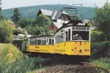 Postcard: Gotha museum tram 56 at Tabarz (1992)