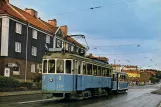Postcard: Gothenburg railcar 208 on Karl Johansgatan (1966)