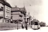 Postcard: Gothenburg railcar 25 on Karlsrogatan (1904-1906)