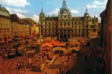 Postcard: Graz on Hauptplatz / Congress (1971)