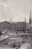 Postcard: Hamburg at Alsterdamm (Ballindamm) (1931)