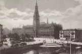 Postcard: Hamburg near Rathaus (1895)