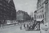 Postcard: Hamburg on Mönckebergstresse (1955)