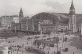 Postcard: Hamburg on Steintordamm, Hauptbahnhof (1905)