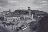 Postcard: Hamburg tram line 15 near Hauptbahnhof (1920)