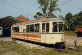 Postcard: Hannover Hohenfelser Wald with articulated tram 2 at Straßenbahn-Haltestelle (2003)