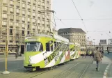 Postcard: Hannover tram line 14 with railcar 304 at Aegi / Georgstr. (1973)