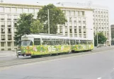 Postcard: Hannover tram line 5 with railcar 406 at Aegi / Georgstr. (1975)