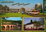 Postcard: Heidelberg tram line 24  by HD Hauptbahnhof (2000)