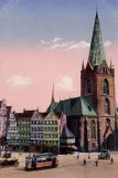 Postcard: Kiel on Markt (Alter Markt) (1900)
