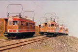 Postcard: Laxey, Isle of Man Snaefell Mountain Railway with railcar 2 at Summit, Snaefell (1995)