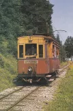 Postcard: Linz tram line F with railcar EM 3 near St. Florian (1972)
