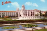 Postcard: Lisbon near Mosteiro dos Jerónimos (1970)