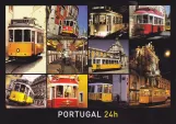 Postcard: Lisbon railcar 511 in Lissabon (2005)