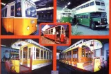 Postcard: Lisbon railcar 741 in Museu da Carris (2007)