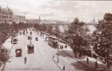 Postcard: London on The Embankment (Victoria Embankment) (1900)