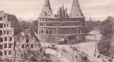 Postcard: Lübeck near Holstentor (1894)