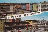 Postcard: Ludwigshafen at LU Hauptbahnhof (1950)