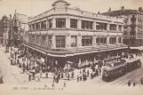 Postcard: Lyon near Grand Bazar (1900)