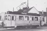 Postcard: Mainz tram line 7 with railcar 69 at Mombach (1962)