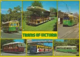 Postcard: Melbourne railcar 977  (2005)