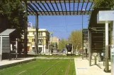 Postcard: Messina tram line 28 outside Piazza Cairoli (2004)