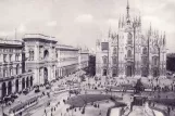 Postcard: Milan on Piazza del Duomo (1915)