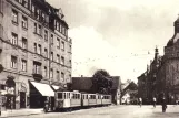 Postcard: Munich tram line 19 on Marienplatz (1935)