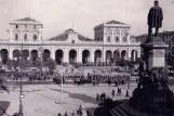 Postcard: Naples on Piazza Garibaldi (1939)