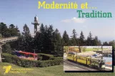 Postcard: Neuchâtel Tram Touristique near Plage de Serrières  (2004)